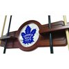 Holland Bar Stool Co Toronto Maple Leafs Cue Rack in Black Finish CueBKTorMpl